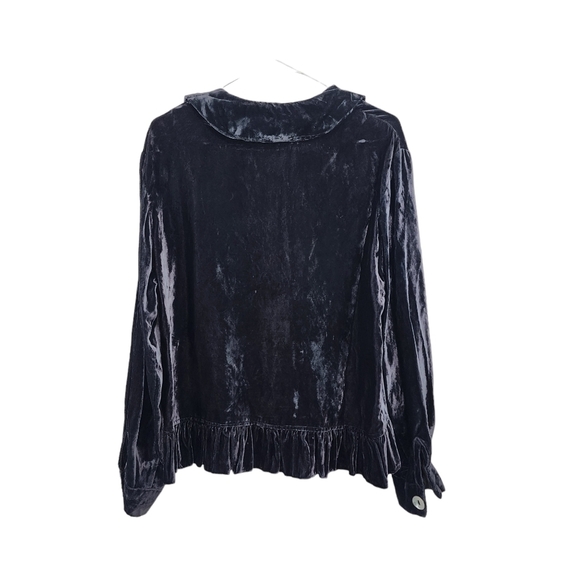 Taylor G Women's Velvet Vintage Button Jacket - S - Picture 5 of 5